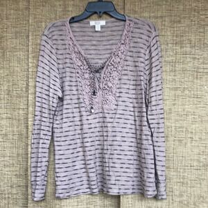 Vintage America cotton blend top